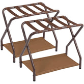 AMHANCIBLE luggage rack folded-compact for easy storage
