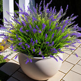 Ammyoo artificial monkey grass porch bundles for easy outdoor decor