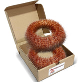 Amstat Premium Conductivity Copper Tinsel with solid wire center for effective static elimination.