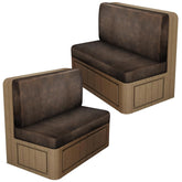 ANARACHON leather-look RV seat cover protects and refreshes dinette cushions