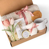 Anforsun birthday gift basket for women, a complete self-care experience for celebration.