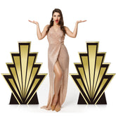 Anglechic 1920s awards night stand-up setup highlights portable, eye-catching decor.