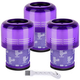 Anicell Dyson V15 Detect filter close-up showing durable construction and filtration fit