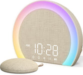 ANJANK Extra Loud Alarm Clock with bed shaker ensures reliable wake-ups.