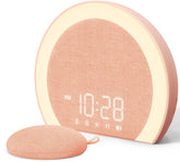 ANJANK Loud Alarm Clock with bed shaker for deep sleepers and hearing-impaired users