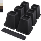 ANNKUT 6inch bed risers elevating bed with stable height and space beneath