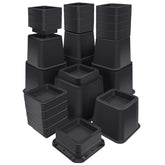 ANNKUT bed risers 12-inch heavy-duty elevation for bed setup