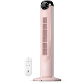 Antarctic Star T36 tower fan setup front view delivering wide airflow for rooms