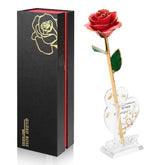 Anthonic Gold Dipped Infinity Rose in gift box for a timeless keepsake.
