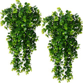 Antspirit artificial hanging eucalyptus 30-inch display for year-round greenery.