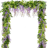 Antspirit wisteria garland 5-pack for wedding decor with easy hanging