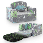 Aodisman Thick Comfy Toddler Chair cushion close-up showing plush padding for comfy seating.