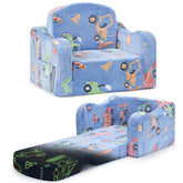 Aodisman Thick Comfy Toddler Chair fold-out provides cozy seating for kids.