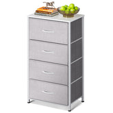 AODK dresser wood-top close-up highlighting sturdy finish and quality.