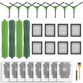 Aomiduo roller brush set for deep cleaning on carpets and floors.