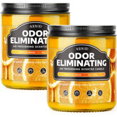 AOOVOO Citrus Lemon odor-elim candle freshens living spaces