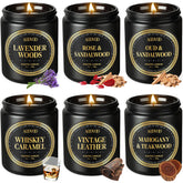 AOOVOO 6-pack scented candles gift box for home fragrance