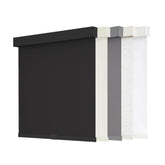 AOSKY blackout roller shade with free-stop system enables precise height control and privacy.