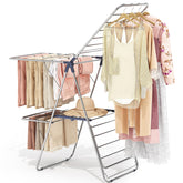 APEXCHASER four-wing rack demonstrates wide bedding drying capacity.