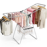 APEXCHASER drying rack two tiers wide for bulky items