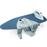 APEXCHASER small ironing board tabletop with heat-resistant cover for even heat distribution