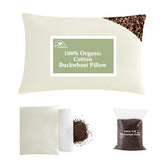 APOBUY 20x26 pillow dual-layer cover with adjustable height for neck support.