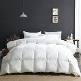 APSMILE king-size luxury down fiber comforter with plush surface for year-round warmth.