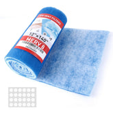 AQD 12x140 air vent filter roll enables DIY vent filtration for floors, ceilings, and walls