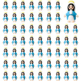 ARCHCRTC Virgin Mary figurines blue pack for Easter decorations and gifts