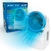 Arctic Air Ice Jet X3 dual cooling jets deliver refreshing personal cooling in small spaces.