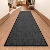 AREDO Runner Rug with non-slip backing stays put, ideal for entryways.