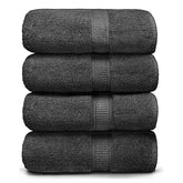 Ariv premium bath towels 4-pack show plush softness for daily home spa routines.