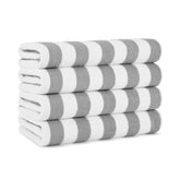 Arkwright California Cabana Stripe towel oversized 30x70 for poolside drying and full coverage