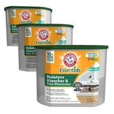 Arm & Hammer Essentials moisture absorber tub traps excess moisture for fresher closet air.