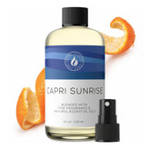 AROMA COUNTRY Capri Sunrise bottle front for elegant diffusion in stylish spaces.