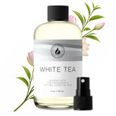 AROMA COUNTRY White Tea Diffuser Oil bottle delivers a long-lasting, refined scent for living rooms.