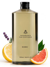 AROMAPLAN Dubai hotel diffuser oil bottle in premium packaging for hotels and homes.
