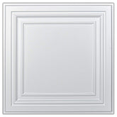 Art3d PVC ceiling tiles 24x24 white 12-pack for quick ceiling updates