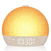 ARUQO wake-up light sunrise glow for a calm morning start.