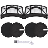 Aryavos Bissell filter kit front view, complete replacement set for easy swap