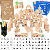 AryiHitt baby shower sign set, decorative and easy to customize for warm party decor.