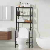ASCENREST 3-Tier over-the-toilet storage keeps bathroom essentials neatly organized.