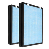 ATXKXE HSP002 replacement filter packaging shows 2-pack convenience for ongoing clean air.