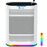 Aucleia large-room air purifier suitable for spaces up to 2100 sq ft for fresh air.