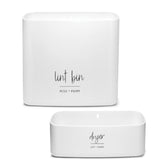 August and Wae magnetic lint bin large for easy lint collection.