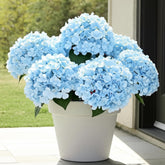 Auihiay hydrangea six-bundle outdoor blue for durable year-round decor