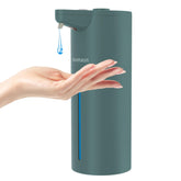 Aunmaon automatic soap dispenser top view showing the volume adjustment dial.