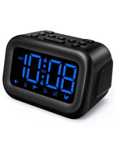AuroraCalm extra loud alarm clock front view for heavy sleepers.