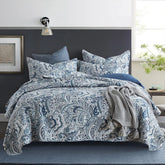 Autumn Dream bedspread king setup showing breathable, plush fabric.