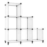 AWTATOS 6-cube translucent front view shows a neat, versatile storage solution.